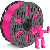 JAYO PETG Filament 1.8mm 1.1kg Pink, High Tenacity | Shock and drop resistant, good chemical resistance, accuracy &plusmn; 0.079 inc