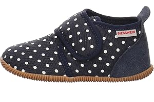 Giesswein Hausschuh Stans - rutschfeste Krabbelschuhe für Kinder, Baby Lauflern Schuhe, Kindergarten-Schuhe für Mädchen, Pantoffeln mit Klettverschluss