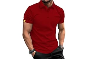 TARAINYA Polo Homme éTé Manches Courtes Golf Polo Shirts LéGer SéChage Rapide Respirant Regular Fit