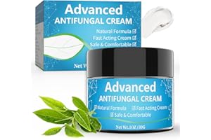 YAAHEI Hautpilz Creme,Fußpilz Creme mit Teebaumöl und Kräuterextrakten,Expertcare fungizid zur Behandlung von Fußpilz und schuppenflechte- gegen Juckreiz, beruhigt,entzündete & trockene Haut 30 ml