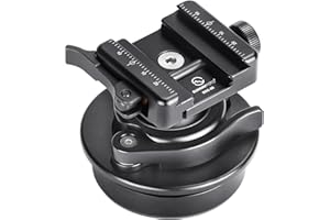 SunwayFoto Testa a sfera invertita a basso profilo IB-40 con morsetto SDC-50 Duo-Lever