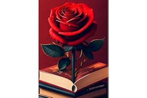 DOMROM Rose Diamond Art Painting Kits for Adults, Flowers Diamond Painting Kits Full Round Drill DIY 5D, Diamond Art Kits Gem Arts and Crafts Gift Home Wall Decor 30X40cm