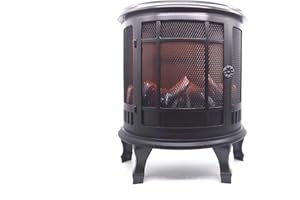 F BRIGHT Chimenea Decorativa Led Efecto Llama de Fuego