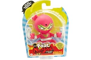 Fart Ninjas | Stealthy Stencher Series 7 Collectible Figures | 10 Hilariously Realistic Fart Sounds | Ages 5+ Gifts & Toys 8 to Collect