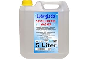 LUDWIGLACKE Ludwig Lacke Woda destylowana 1 kanister 5 litrów