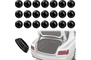 Gloryit 22 Pezzi Ammortizzatore per portiera dell'auto, Isolamento acustico e guarnizione ammortizzante, Guarnizioni per Ammortizzatori per Auto, per Assorbimento Urti Auto, Isolamento Aacustico.