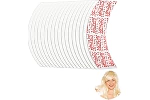 Yuqilin 42 Piezas Cinta Pelo Transparente Cinta de Extensión de Pelo Cinta Adhesiva de Doble Cara para Extensiones de,para Sistemas Capilares,Postizos,Pelucas,Tupés Y Extensiones