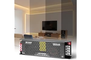 KSIBNW 24V Dimmable LED Driver 300W, Transformer 220V AC to 24V DC 12.5A Power Supply Constant Voltage Adapter Ultra Thin Low Voltage Transformer for 24 Volt LED Lights, Bulbs and Displays