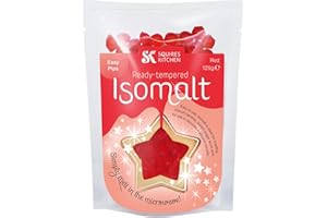 Squires Kitchen Tempered Isomalt - Red 125 Gram