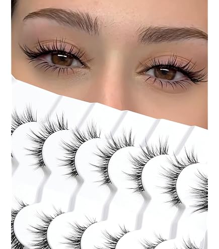 GladyStore Falsche Wimpern 20 Paar – 3D Mink Wimpern, Wiederverwendbar, Natürlich & Dramatisch