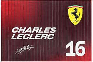 Scuderia Ferrari F1 Charles Leclerc Flag - Red-60X90CM