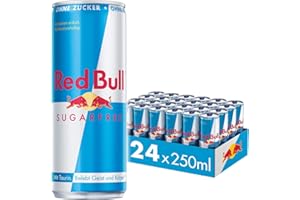 Red Bull Energy Drink Bez Cukru, 24 x 250 ml