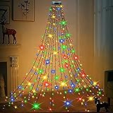 KICLBD light (Colore) Luci ad anello dell'albero di Natale, 400 LED ALUMENTI NASSALI LUCI FAVI, LUCI DI NASSAGGIO NETTO PER A