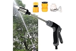 DRYFAL Turbowasher - Power High-Pressure Cleaner for Every Garden Hose (with Universal Connectors), Garden Hose Sprayer Jet Nozzle Pressure Washer, Remove Moss, Deposits and Dirt, Washing Cars & Pets
