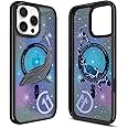 Spigen Ultra Hybrid T MagFit Case for iPhone 16 Pro max [Camera Control Button Covered] [MagSafe Compatible] [3D Spatial Effect with Hexa-Layer Print] - c11 Eternal