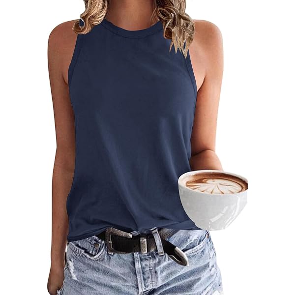 Camisetas Sin Manga Mujer Camiseta De Tirantes De Canalé De Algodón Superior Camiseta Interior Mujer Tirantes