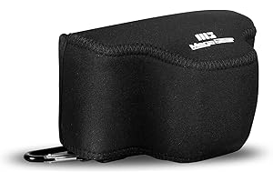 MegaGear MG1983 - Funda de Neopreno para cámara Fujifilm X Serie X-E4, Color Negro