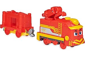 Mighty Express Zmotoryzowany pociąg Nick z wagonem towarowym – pociąg zasilany bateriami do popularnego serialu telewizyjnego, od 3 lat