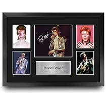 HWC Trading David Bowie Regali Stampati Autografo Firmato