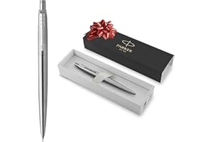 Parker Jotter Mechanical Pencil | Stainless Steel with Chrome Trim | 0.5mm | HB #2 Lead | Gift Box
