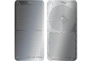 TECKEEN 73 * 143 millimetri Hobby modello Maling mascheratura foglio facile tagliere, carta mascheratura nastro stencil tappetino da taglio