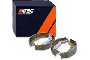 ‎ATEC GERMANY 4x Bremsbacken, Satz Bremsbacken Ø228x42 für Trommelbremse hinten Hinterachse,