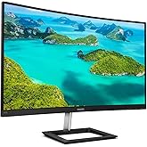 Philips 322E1C - 32 Zoll FHD Curved Gaming Monitor, 75 Hz, 4ms, FreeSync (1920x1080, VGA, HDMI, DisplayPort) schwarz