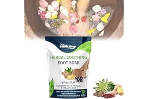 COTTNY Oveallgo Pro Herbal Detox Foot Soak Beads, Herbal Detox & Sh_aping Foot Soak Beads, Natural Detoxingherbs Cleansing Foot Soak Beads, Body Detox Foot Soak Beads, Relieve Foot Pressure (1 Pack)