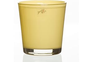 Orchid pot ORCHID vanilla yellow 13,5 cm ÃƒÂ˜ 12,5 cm by Sandra Rich by Sandra Rich