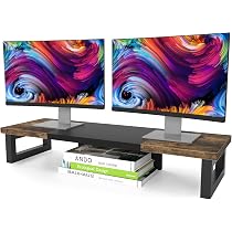 Soporte Para Monitor De Computadora, Soporte Para Monitor Doble Con