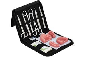 KITS OF MEDICINE Kit Pratica Sutura Odontoiatrica | Kit Completo per Sutura con 4 Cuscinetti per Sutura | Regalo per Dentisti | Materiale per Sutura Perfetto