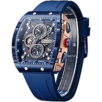Curren Orologio Uomo Cronografo – Grigio Oro, Cinturino Pelle, Vetro Minerale, Movimento Al Quarzo, Regalo