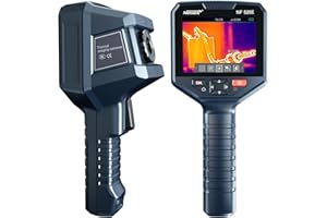 NOYAFA Industrial Thermal Imaging Device， 256 x 192 IR Higher Resolution 3.5inch LCD Display，Handheld 49152 Pixels Infrared Thermal Camera with PC Analysis and Video