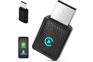 Trådlös CarPlay-adapter & Android Auto för bil, USB-A/USB-C Lite