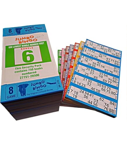 Set 6 Colori Bingo Bingo Dabbers - Confezione Da 6 Penne Da Bingo Con Punta In Spugna Penne Per Segnare Numeri Bingo