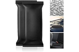 Boadw 2 x 500 grammi [2,2 lb] silica gel essiccante ricaricabile per forno a microonde ad azione rapida, per auto, cantina, garage, RV rimozione dell'umidità