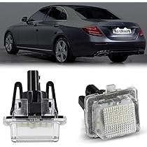 Kennzeichenbeleuchtung Heckklappe Für Mercedes A-Klasse, C-Klasse, E-Klasse & Mehr - Plug & Play