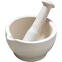 Premier Housewares Stoneware Mortar and Pestle - White