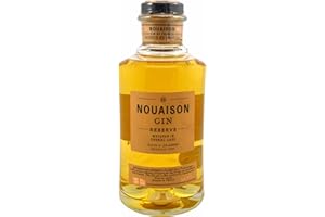 G-VINE Nouaison Reserve 42% - Ginebra 500Ml – Ginebra Premium – Elaborada con una base de uva francesa – Ginebra madurada en barrica de Cognac – Ginebra elaborada para cócteles premium