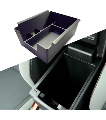 Accoudoir Central Universel Pour Voiture - Compatible Renault Espace, Fluence, Kangoo, Noir, Réglable
