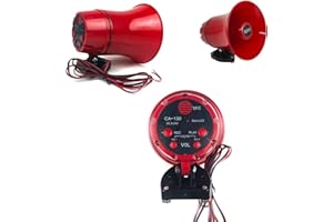 MEDIAWAVE STORE CA-130 Megáfono de Coche para anuncios y Publicidad función de reproducción 25 W