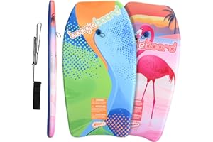 Wham-O Bodyboard - Tabla de natación para Piscina y Playa, 94 x 46 x 10 cm, Revestimiento de Fibra con núcleo de Phuzion (2 Unidades)