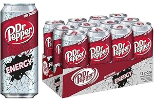 VITAMALZ Dr Pepper Energy, 12er Pack, (12 x 500 ml) inc. EINWEG Pfand