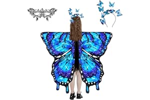 LYL. Ling Butterfly Wings for Girls, Butterfly Fairy Wings Kids, Halloween Costumes for Kids, Butterfly Costume for Girls