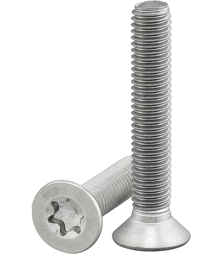 Vis Pozidriv M5 X 20mm - Tête Fraisée - Lot De 100 - Marque Générique