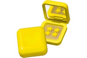 BAYON 32 Parches de Acné Hidrocoloide, Parches de Acné en Forma de Estrella, Parches Acne, Pimple Patches Facial, con Caja de Espejo Portátil, alternativa a Starface