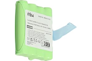 vhbw Batería reemplaza Motorola IXNN4002B, LIS-P14MAA03A1AX, BP-38 para Radio (700 mAh, 4,8 V, NiMH)