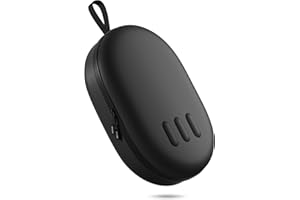 ZOZOVR Funda de Transporte para Meta Quest 3S/Quest 3, Compatible con el Battery Elite Strap, Controladores y Otros Accesorios, Estuche rígido y protección Superior para Viajar, Negro