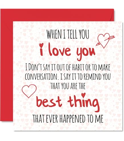 Acheter Tongue In Peach CBH650 Carte D'anniversaire Avec Inscription « I Just Absolutely F*cking Love And Adore You » Pour Lui, Elle, Amoureuse, Saint Valentin, Ami, Mari, épouse ? Comparer Chez