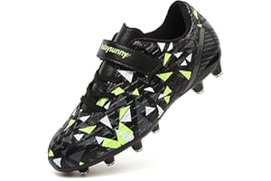 todaysunny Kids Football Boots Boys AG/FG Football Shoes Girls Unisex